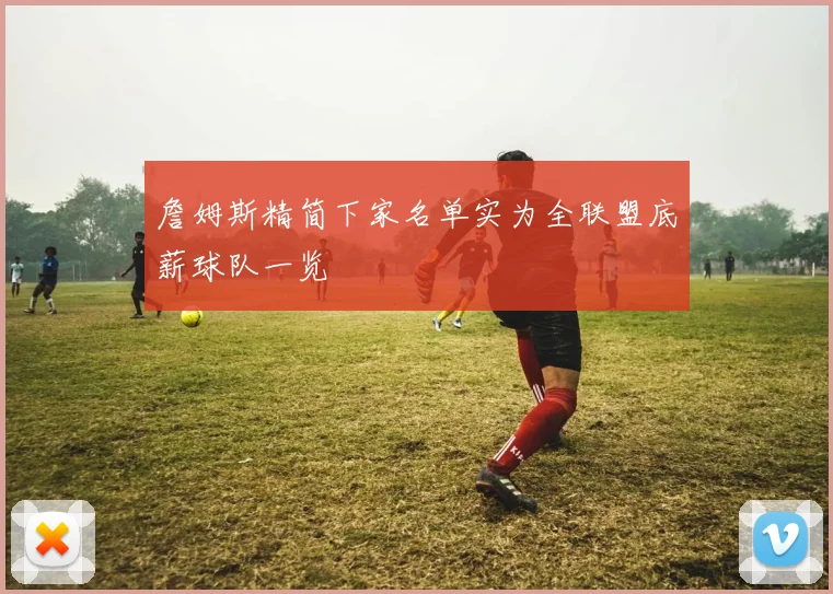 詹姆斯精简下家名单实为全联盟底薪球队一览